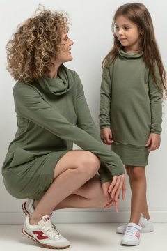 shumee Pletena obleka z ovratnikom MMM37 bela XXL