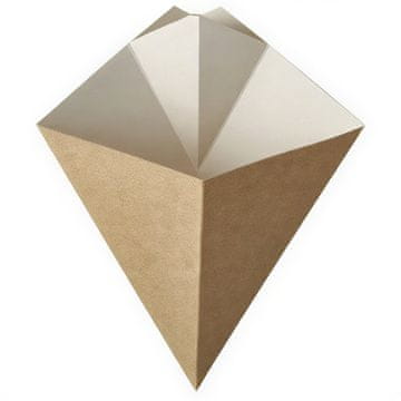 shumee Papirnate vrečke v obliki korneta s prostorom za DIP 19 x 16,5 cm, 100 g 50 kosov.