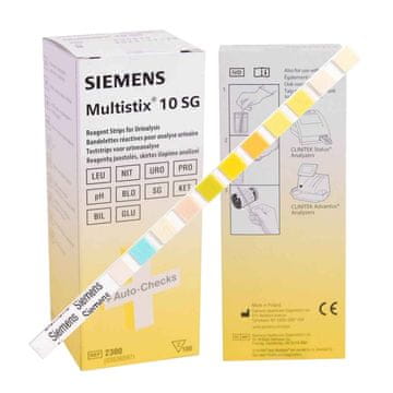 shumee Testni lističi za urin Multistix 10 SG za analizator CLINITEK Status, 100 kosov