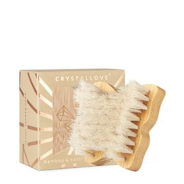 shumee CRYSTALLOVE Masažna krtača za obraz in dekolte z metuljčki - potovalna velikost