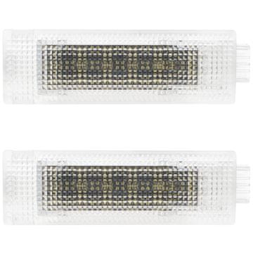 shumee Fiat 500L 500X LED luči za notranjo razsvetljavo 2 kos komplet