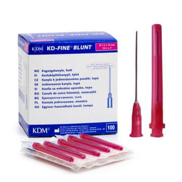 shumee Igle za odvzem zdravil s filtrom 40 mm x 1,2 mm 18G KDM KD-Fine Blunt 100 kosov