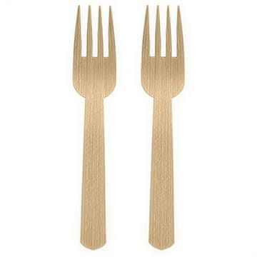 Papstar Bambusove vilice 14 cm PURE 50 kosov.