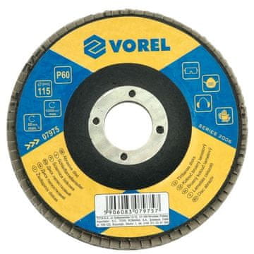 Vorel Brusilni kolut z lamelnim diskom p40 115 mm 07974