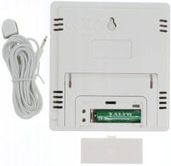 shumee BREZŽIČNA VREMENSKA POSTAJA TERMO-HIGROMETER ZUNANJA SONDA URA ALARM