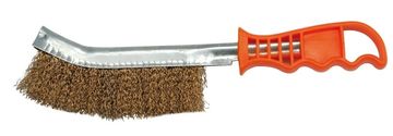 Vorel Medeninasta žična krtača s plastičnim ročajem 06965