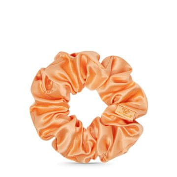shumee CRYSTALLOVE svilena gumica za lase breskovega odtenka - omejena izdaja