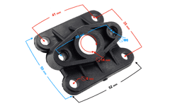 shumee Sesalni razdelilnik uplinjača za moped Pocket Bike