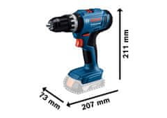 BOSCH Professional akumulatorski udarni vrtalnik vijačnik GSB 18V-25 Solo (06019K9301)