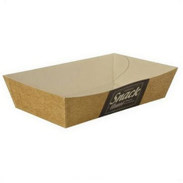 Papstar Globok pladenj za papir Good Food 15,5 x 8,5 x 3,8 cm 50 kosov.