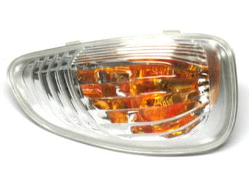 shumee Renault Master 2010 - RUMENI smernik z BELO ŽARNICO v levem ogledalu