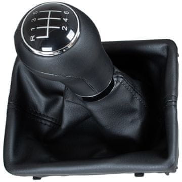 shumee Audi A4 B8 07-15 ČRNO 6 STOPENJA ročica menjalnika + ČRNE GAMAŠE