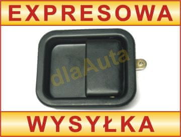 Jeep Wrangler 97-06 Zunanja kljuka vrat ČRNA spredaj leva