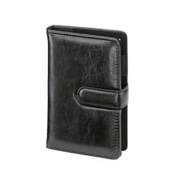 shumee Visokokakovosten črn tedenski planer A6 z zamenljivim vložkom in magnetnim zapiranjem znamke Genoa