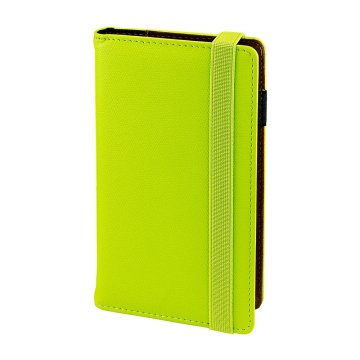 shumee Zelen dnevni planer B6 z zamenljivim vložkom, zapiranje z elastiko 41B