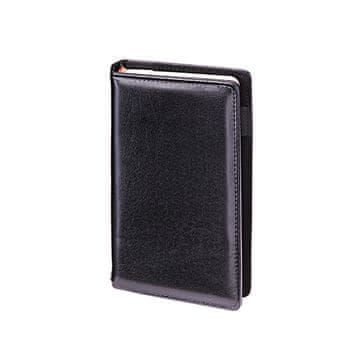 shumee Črn dnevni planer B6 z zamenljivim vložkom 38B