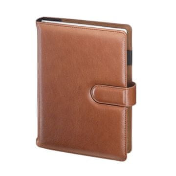 shumee Rjav zvezek A5 z zamenljivim vložkom, magnetno zapiranje, 45B, 100 listov, gladek