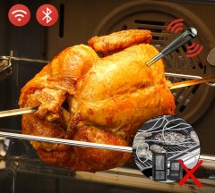 shumee TERMOMETER ZA MESO KUHANJE VODOODPOREN -20 +300 Brezžični Bluetooth