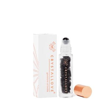 shumee CRYSTALLOVE Steklenička s kristali za olje 10 ml - črni obsidian