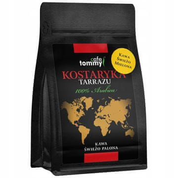 shumee Mleta kava 250g 100% Arabica Sveže pražena Kostarika Tarazzu Tommy Cafe