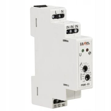 shumee Bistabilni rele s časovnikom 230V PBM-03 ZAMEL