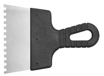 Vorel Lopatica iz nerjavečega jekla 250 mm z zobmi 8 x 8 mm 06306 VOREL
