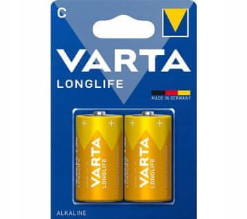 shumee Alkalna baterija Varta LR14 C R14 2 kos. 7600 mAh