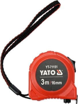 YATO merilni trak v zvitku 3m x 16mm YT-71151 YATO