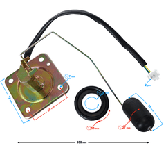 Moretti Senzor nivoja goriva za moped Volcano 50 / Euro 5