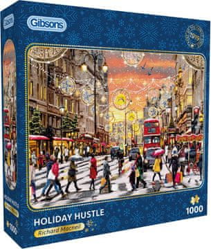 Gibsons Puzzle Praznično hitenje 1000 kosov