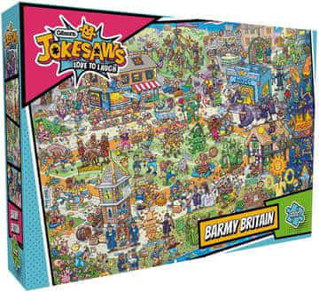 Gibsons Puzzle Jokesaws: Barmy Britain 1000 kosov