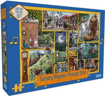 Gibsons Puzzle Pregovori skozi čas 1000 kosov