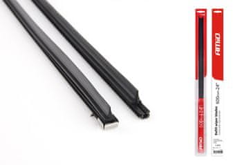 AMIO Gumice za metlice brisalcev 60 cm. 24"" 600mm - 2 kos. AMIO-01342