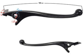 shumee Skalpel sprednje desne zavorne ročice