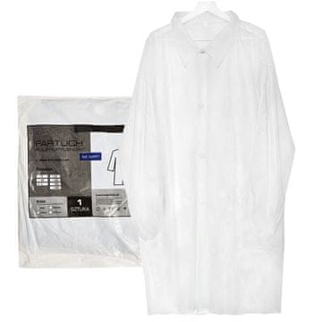 shumee Bel predpasnik za enkratno uporabo velikosti L z zaponkami (22 g netkana tkanina) 1 kos.