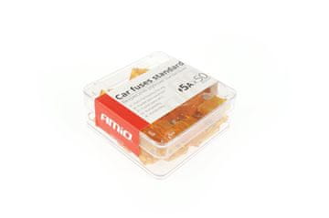 AMIO Standardne avtomobilske varovalke, škatla 50, 5A, AMIO-02226