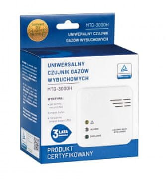 shumee MTG-3000H senzor za detektor zemeljskega plina propan-butan-metan