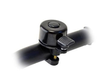 shumee Mini-Flick kolesarski zvonec, krmilo 22,2 mm, črne barve
