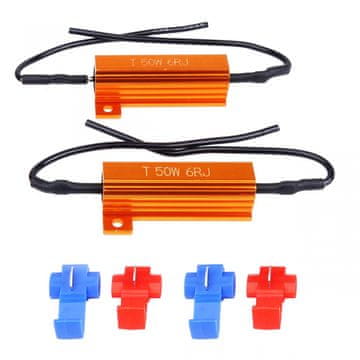 shumee CANBUS upor za LED žarnice 6Ohm 50W 2 kosa AMIO-02452