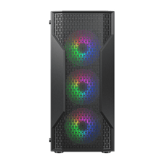Cougar MX110 RGB ohišje, ATX, z ventilatorji, črno (CGR-2BD2B-RGB-SY)