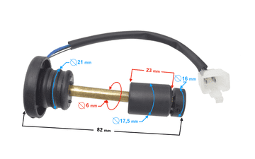shumee Senzor nivoja olja za Firefox skuter