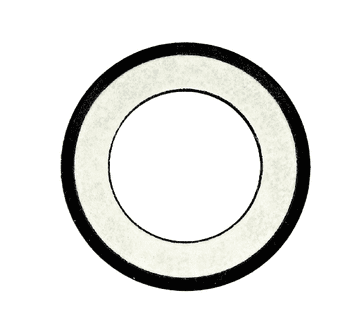 Corteco TESNILO OSI LEVO 62 mm x 40 mm x 8 mm DQ500 0BH