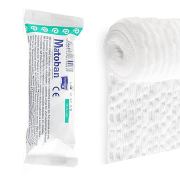 shumee Elastični povoj 15 cm x 4 m z zaponko, za večkratno uporabo, Matoban, 1 kos.