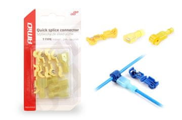 shumee Električne hitre spojke Tip-T 04-6mm2 24A 5 kos AMIO-02345