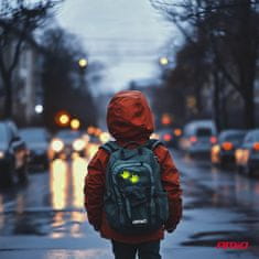 AMIO Fluorescentne odsevne opozorilne nalepke za otroške tačke AMIO-03942