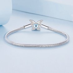 shumee Pandora MODULAR zapestnica z metuljem, srebro 925, 19 cm, zapestnice Trusky