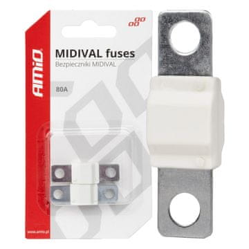 AMIO Avto varovalke MIDIVAL MTA 2 kom. 80A AMIO-03478