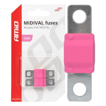 AMIO Avto varovalke MIDIVAL MTA 2 kom. 125A AMIO-03480