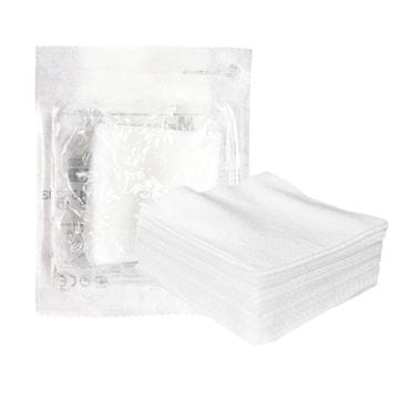 shumee Sterilni obkladek 7,5x7,5 iz netkane tkanine 40g Matovlies pakiranje 10 kosov pretisni omot + ETIKETA