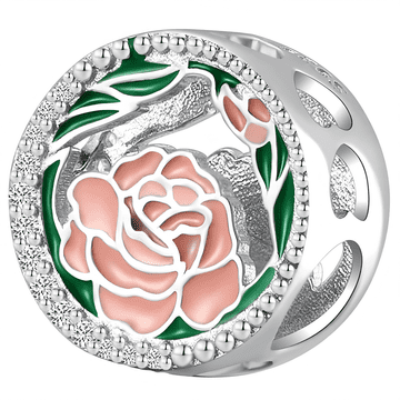shumee Pandora obesek z luninim cvetom, november, srebro 925, Trusky Charms